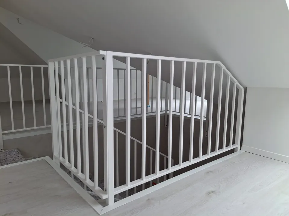 Balustrada schodowa na poddaszu